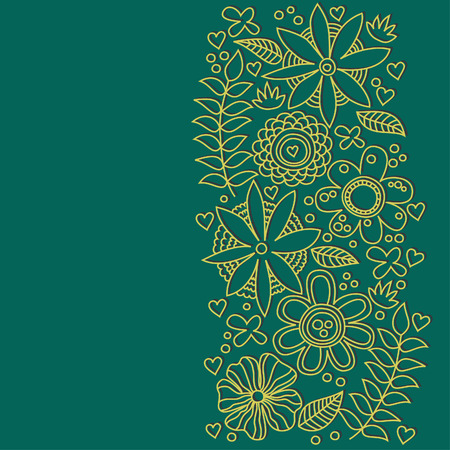 floral background. vector illustrationのイラスト素材