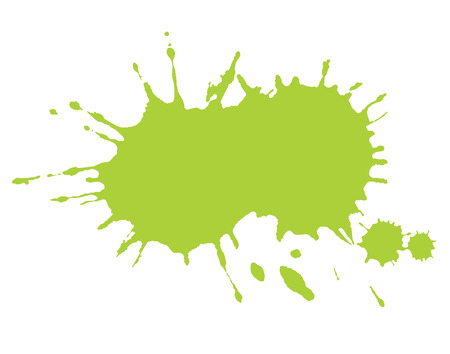 green blot. vector illustrationのイラスト素材