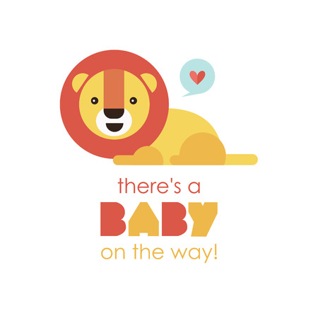 welcome baby card. vector illustrationのイラスト素材