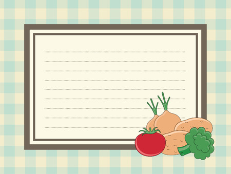 recipe blank. のイラスト素材