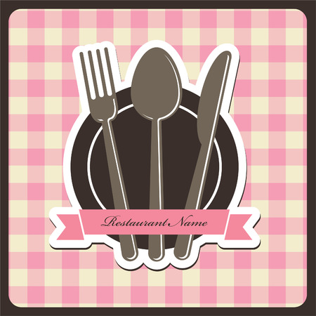 cute menu card.のイラスト素材