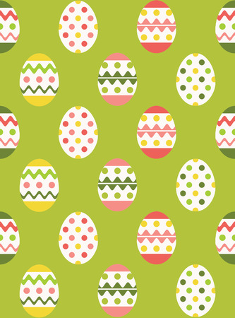 cute easter pattern design. vector illustrationのイラスト素材