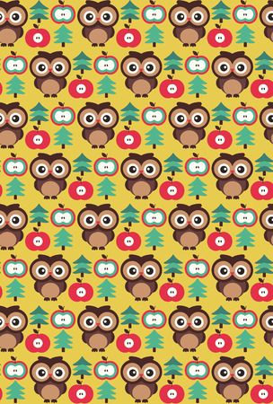cute baby pattern design. vector illustrationのイラスト素材