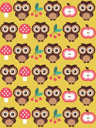 cute baby pattern design. vector illustrationのイラスト素材