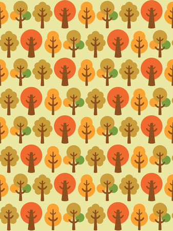 seamless autumn pattern design. vector illustrationのイラスト素材