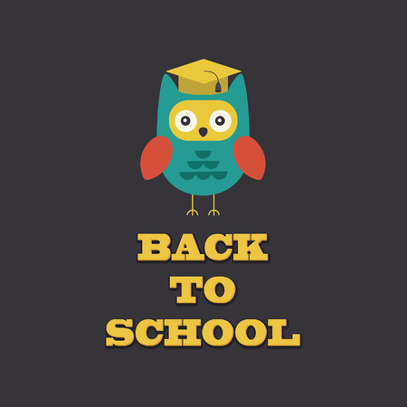 back to school card design. vector illustrationのイラスト素材