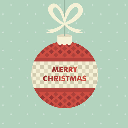 merry christmas card design. vector illustrationのイラスト素材