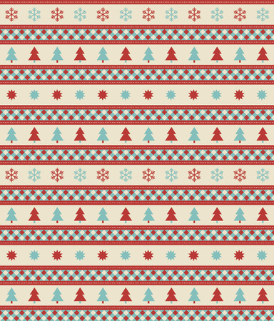 christmas seamless pattern design. vector illustrationのイラスト素材