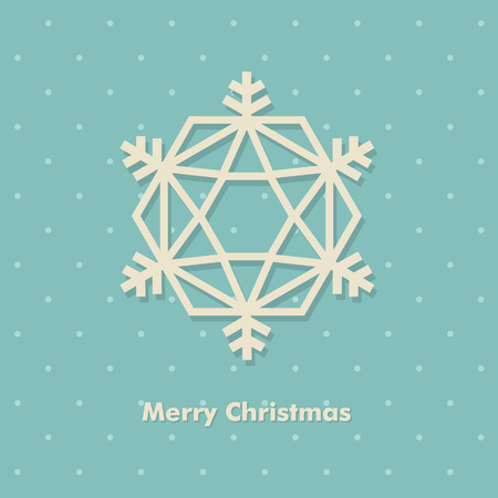 merry christmas card design. vector illustrationのイラスト素材