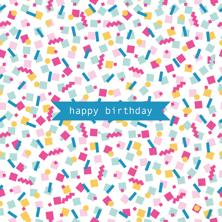 birthday card. vector illustrationのイラスト素材
