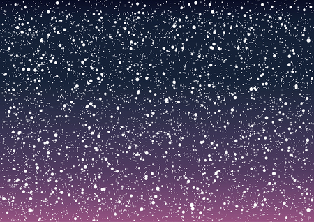 Night sky vector illustration.のイラスト素材