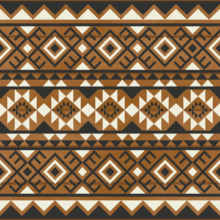 Ethnic pattern design. Vector illustration.のイラスト素材