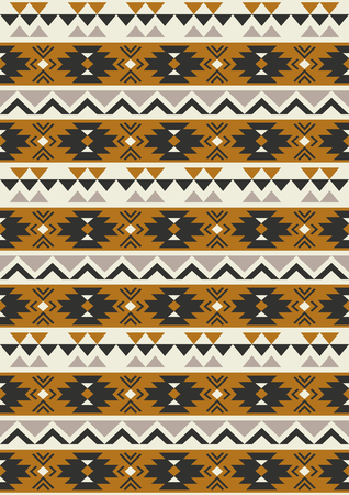 seamless ethnic pattern design. vector illustration