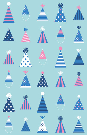 Happy birthday pattern vector illustration.のイラスト素材