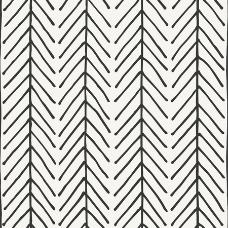 hand drawn herringbone pattern design. vector illustrationのイラスト素材