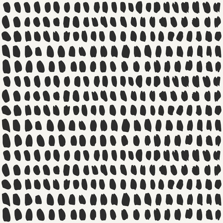 Hand drawn spots seamless pattern design. Vector illustration.のイラスト素材