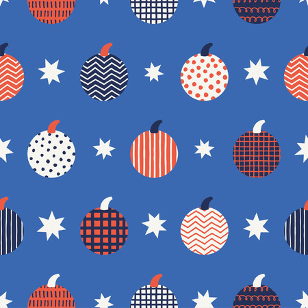 Fun Halloween seamless pattern design. Vector illustration.のイラスト素材