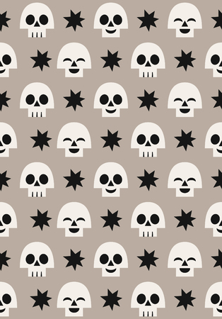 Happy Halloween card design.のイラスト素材