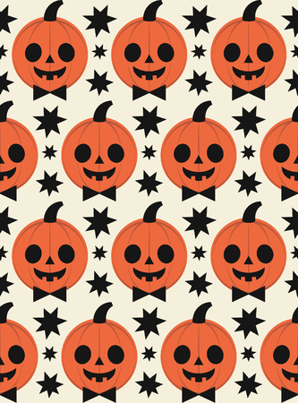 Happy Halloween card design.のイラスト素材