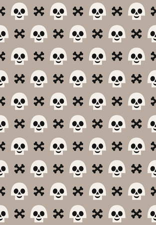 Happy Halloween card design.のイラスト素材