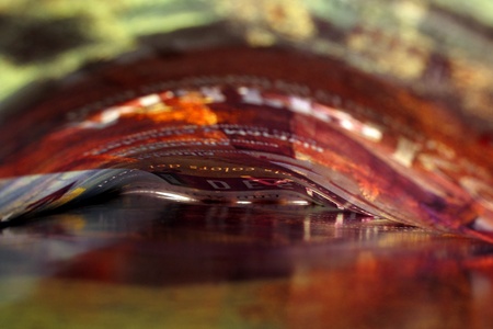 illustrations inside of a bookの写真素材