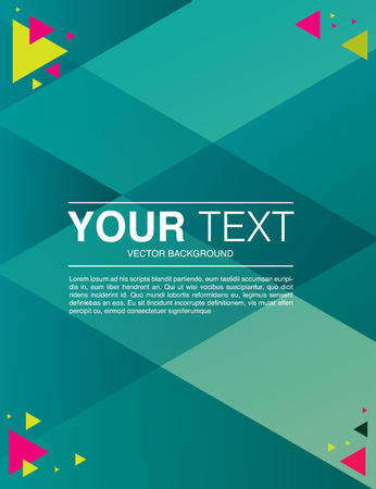 Template design modern background green vectorのイラスト素材