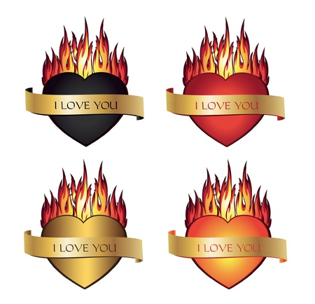 Heart Fire 4のイラスト素材