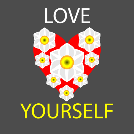 A symbol of narcissism.のイラスト素材