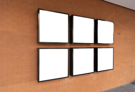 Blank billboard ads signage for Mockup Design Advertise Board.