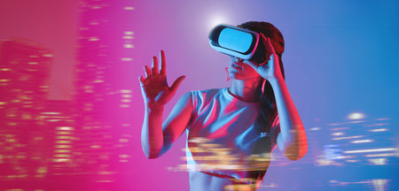 Amazing technology, entertainment, online game, study and virtual world in 3D simulation. Serious...
