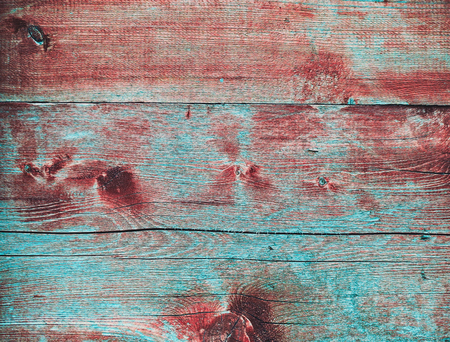Wooden background old paintingの写真素材