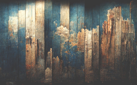 Old wood background or texture with space for your design. Vintage style.の写真素材