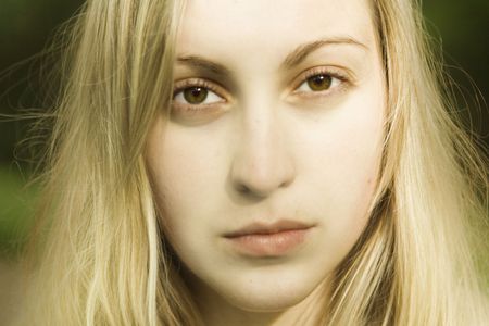 depressed femaleの写真素材