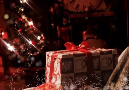 Christmas presentsの素材