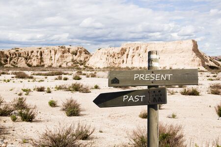 desert landscape in an arid earth in Spainの写真素材