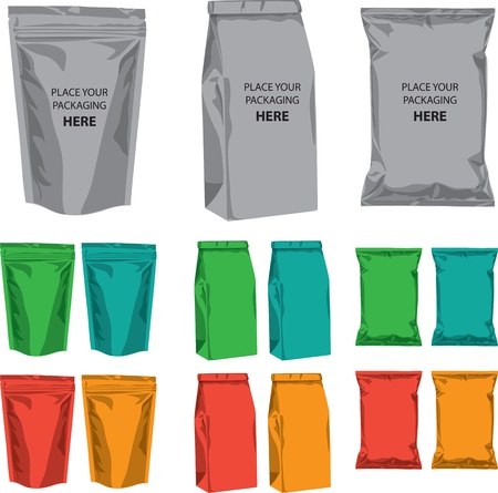 3d Bags - Packagingのイラスト素材