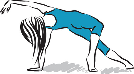 dancer 3 illustrationのイラスト素材