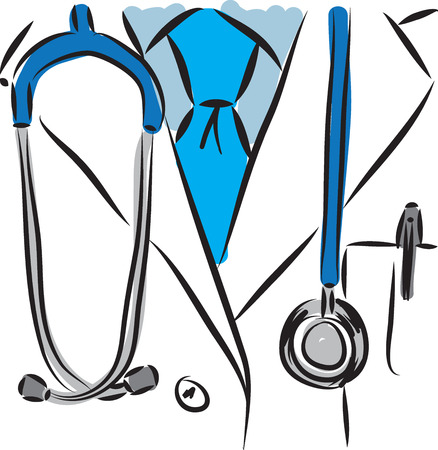 doctor medical vector illustrationのイラスト素材