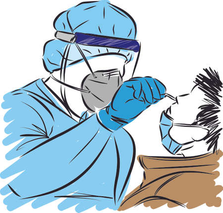 prevention concept pandemic vector illustrationのイラスト素材