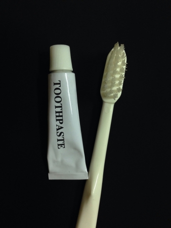 Toothbrush and toothpaste travel kitの素材
