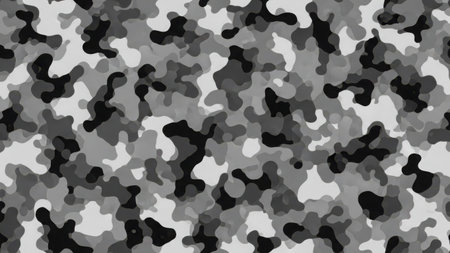 Camouflage background. Seamless pattern. Vector illustration.の素材