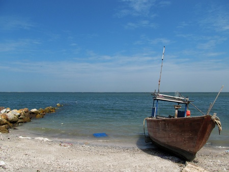 Sea and boat