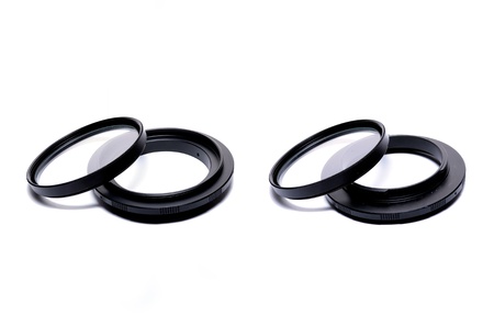 Macro reverse ring for DSLR SLR cameraの写真素材