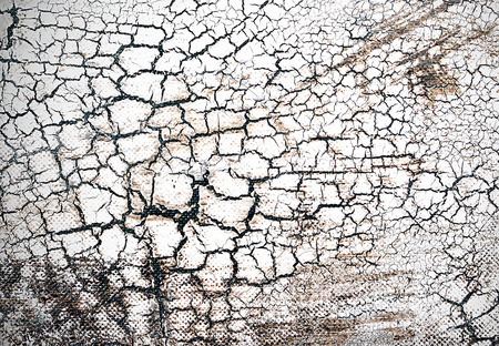 White cracked paint abstract background.の写真素材