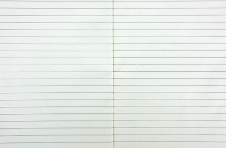 white lined sheet of notepad paper