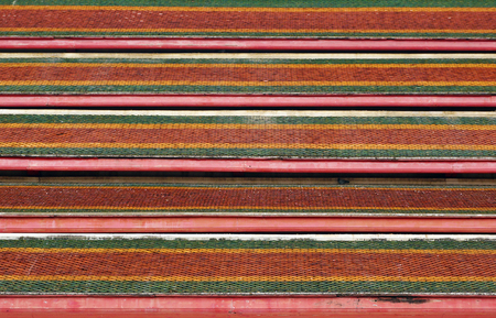 Thai temple roofの写真素材