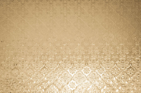 patterned glass backgroundの写真素材
