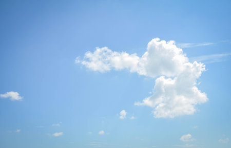 background abstract: blue sky and clouds