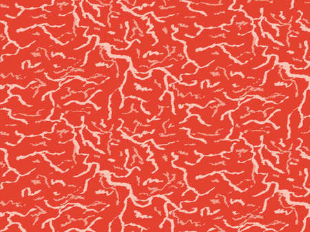 Meat marbled background. Vector illustrationのイラスト素材