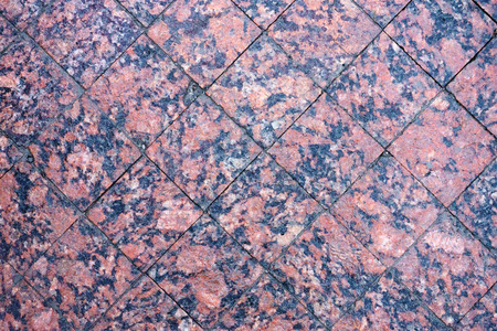The texture of paving stone masonry, close upの写真素材